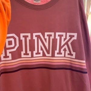 Pink vintage hoodie